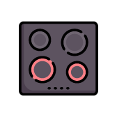 Suitable for glass-ceramic cooktops