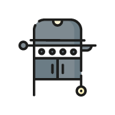 Suitable for barbecues