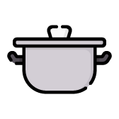 Suitable for cooking pots